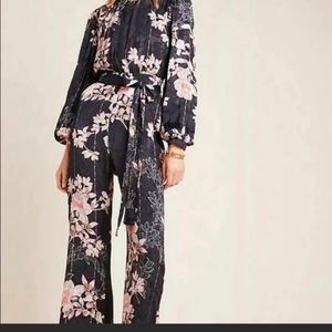 ❌️SOLD❌️Anthropologie Harlyn Audria Floral Jumpsuit XL